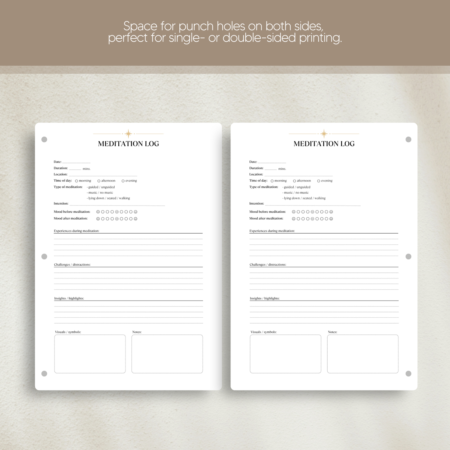 Meditation log